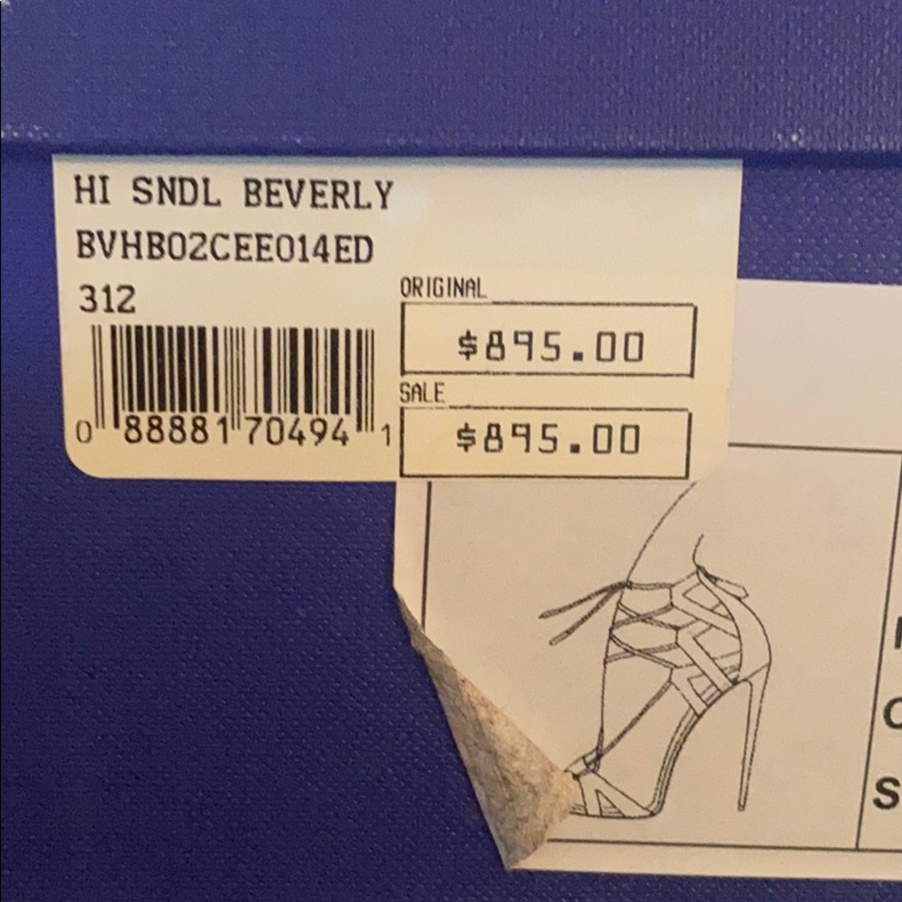 Aquazzura Turquoise Heels - Picture 6 of 8